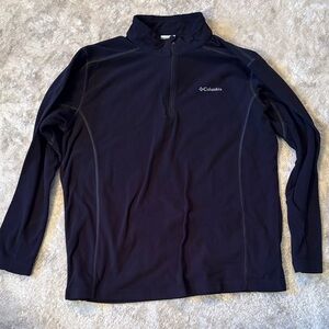 Columbia Navy Long Sleeve Half-Zip Pullover